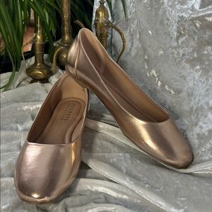 NWT JOURNEE COLLECTION ROSEGOLD FLATS 10